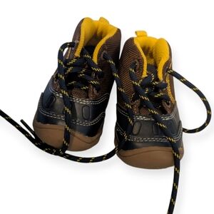 Carter's Black‎ and Yellow Kids Sneakers